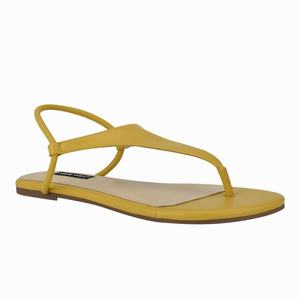 Nine West Braydin Stretch Platte Sandalen Geel Nederland | WVP-150392